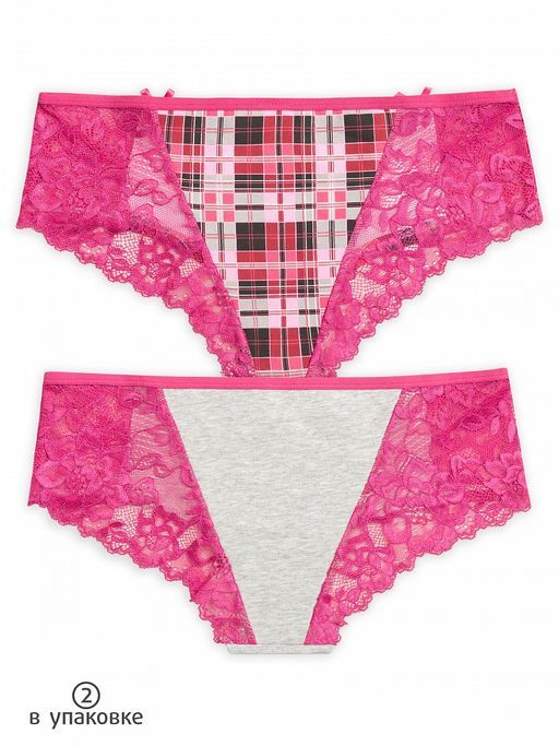Pelican 2шт. в упаковке LUHA6194(2) трусы женские  фото 4