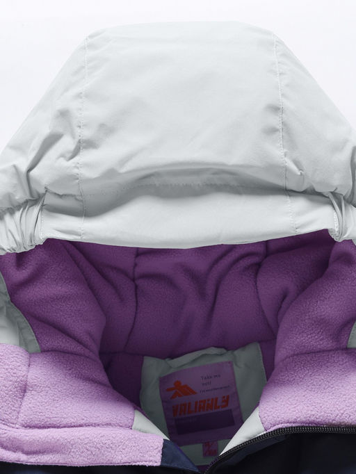 Горнолыжный костюм зимний для девочки серого цвета 9518Sr