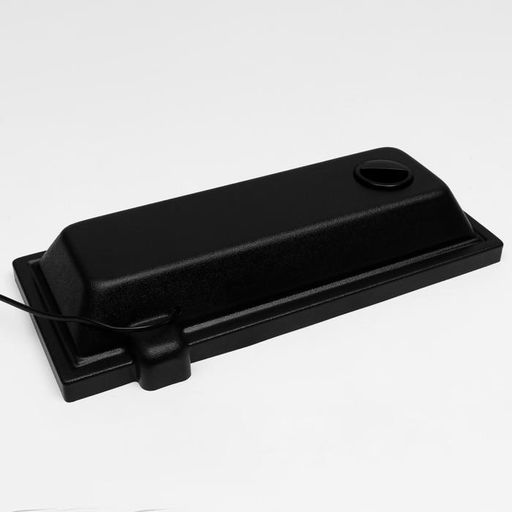 Аквариум Прямоугольный «Атолл» с крышкой, 20 литров, 38×19×28/33 см, чёрный