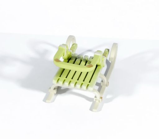 Елочные игрушки: Санки Большие 90YY61-504 - Idh фото 3