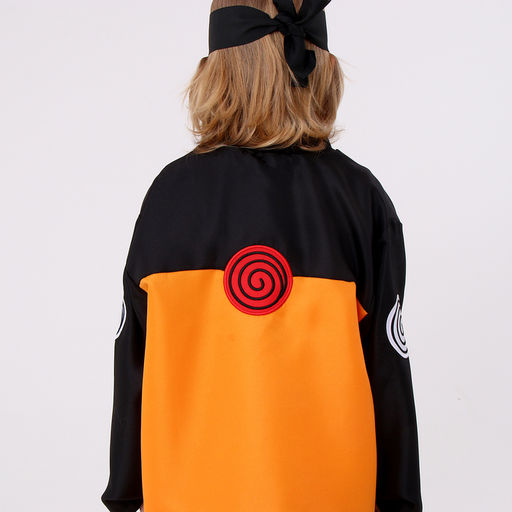 Карнавальный костюм «Ниндзя»: куртка, штаны, повязка, кунаи, рост 134–146 см