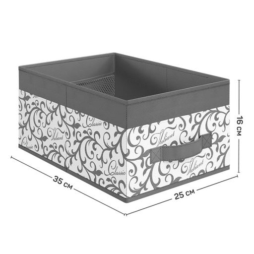 Короб стеллажный без крышки, 35*25*16 см, LINE MOON, шт - Valiant фото 13