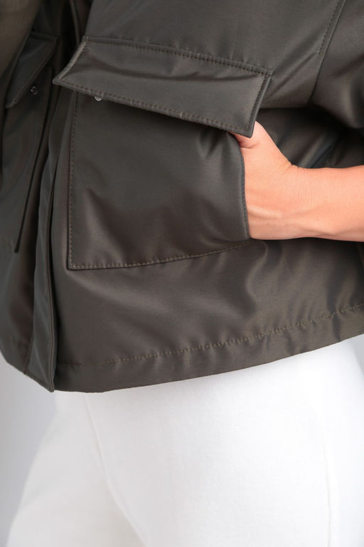 Куртка Diamant 1914-Р беж-какао фото 102