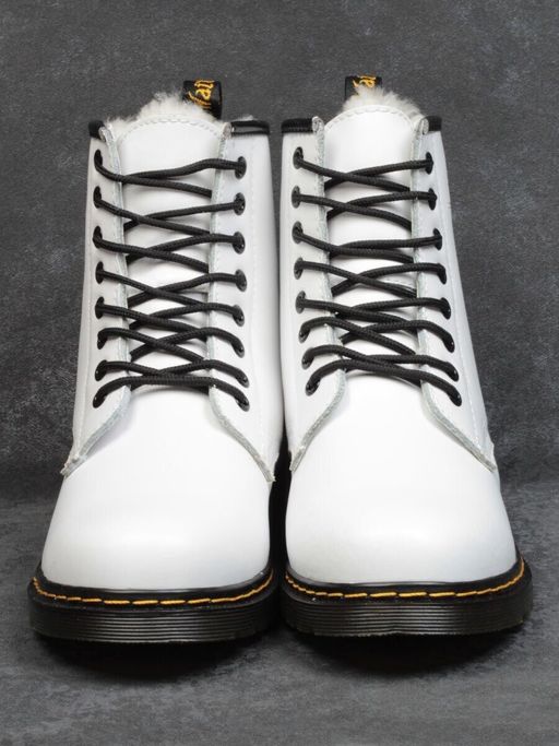 04-MB6021-2 WHITE Ботинки зимние женские (натуральная кожа, натуральный мех) - Фабричный китай фото 20