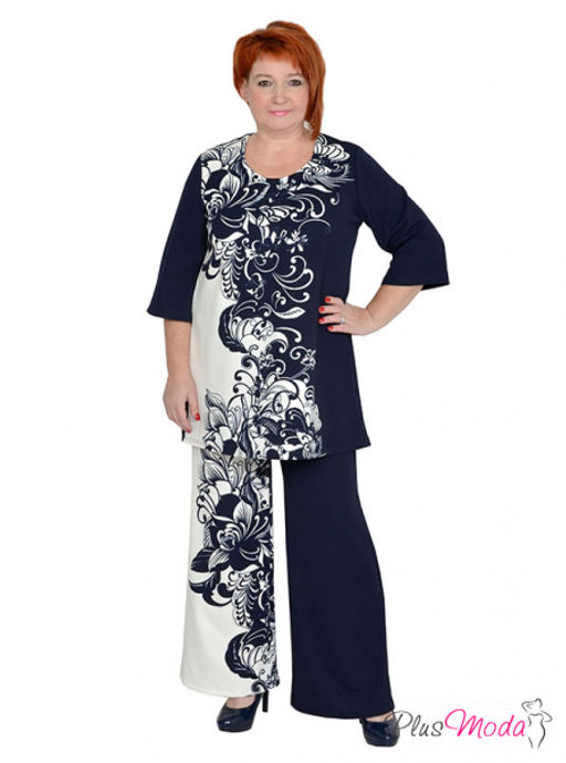 Туника Модель №1185 размеры 44-84 - Plusmoda фото 20