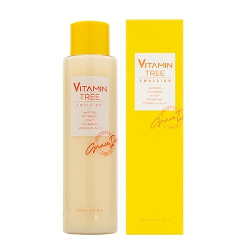 Омолаживающая эмульсия для лица укрепляющая, увлажняющая, выравнивающая тон - Vitamin Tree Emulsion, 150мл