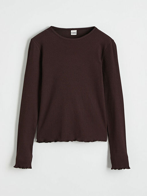 Bisiklet Yaka K?z ?ocuk Ti??rt