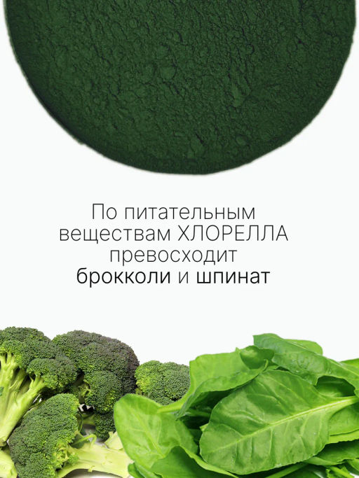 Спирулина + Хлорелла порошок 150г - Sneko Gold фото 13