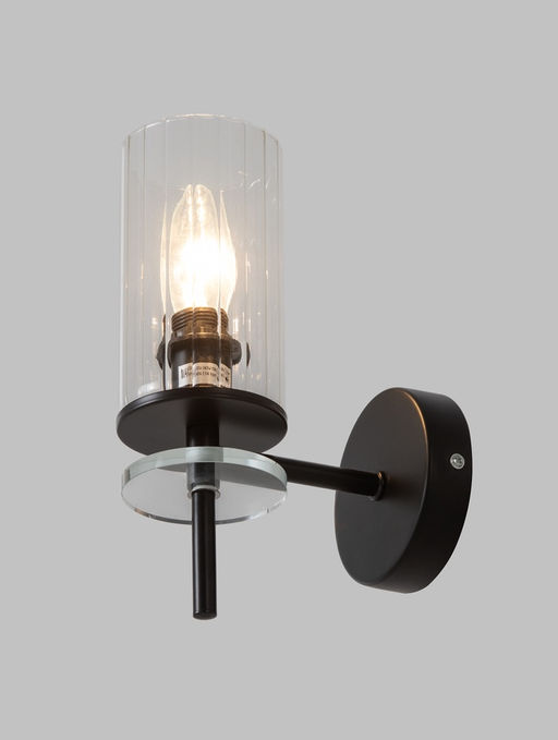 Бра 11014/1w, 1хE14, 40 Вт, чёрный