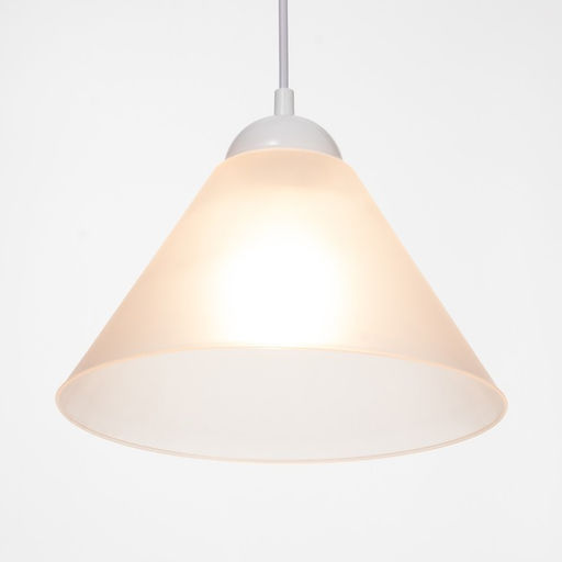 Плафон "Конус" Е27 прозрачный 25х25х15см