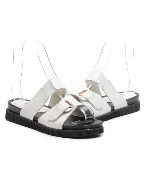 08-K25-2 WHITE Сандалии женские (натуральная кожа) - Фабричный китай фото 13