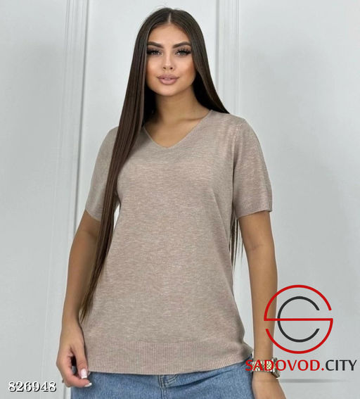 Кофта женская с коротким рукавом