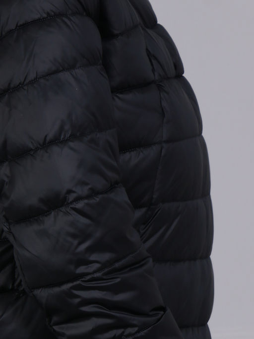 Пальто с капюшоном и меховым брелком - Almond фото 6