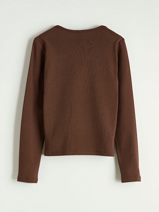 Bisiklet Yaka ?i?ek Nak??l? K?z ?ocuk Ti??rt