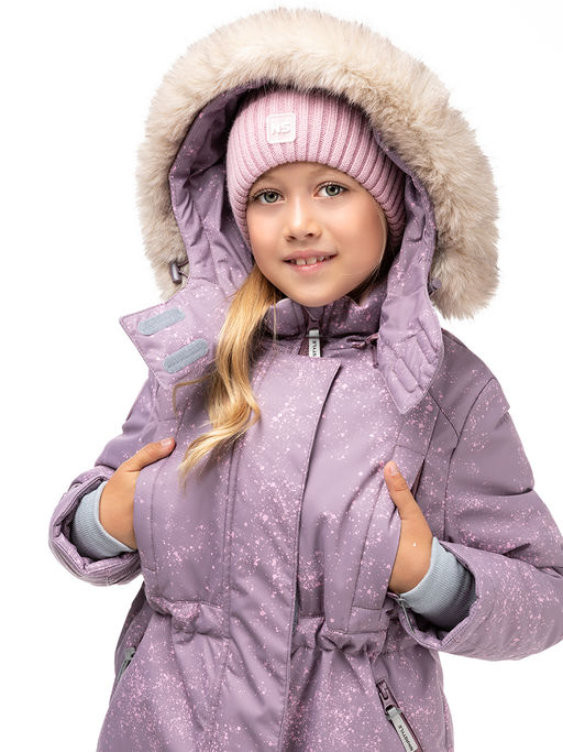 ПАЛЬТО 6з1824 черный/фуксия - Nikastyle фото 3