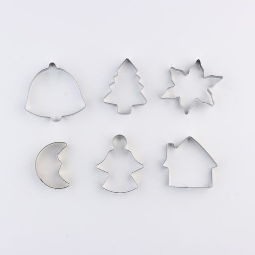 Формы для выпечки новогодние Ангелочек, 6 шт.