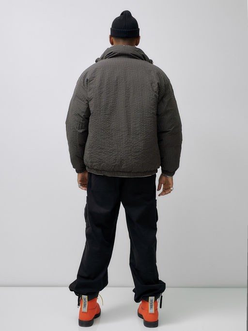 Куртка двухсторонняя мужская молодежная зимняя хаки цвета 25311TK - Mtforce фото 18