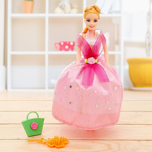 Кукла-модель Яна в платье с аксессуарами, МИКС - Simaland фото 10