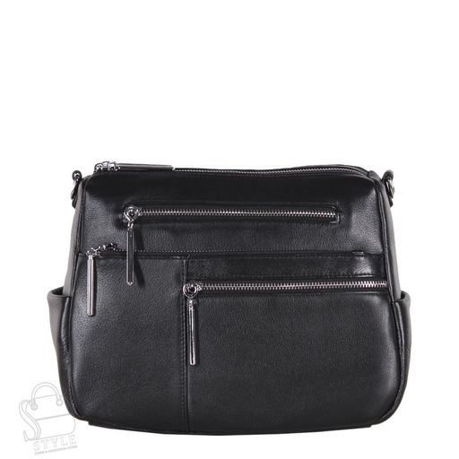 Сумка женская кожаная 7795VG black Vitelli Grassi в Новосибирске