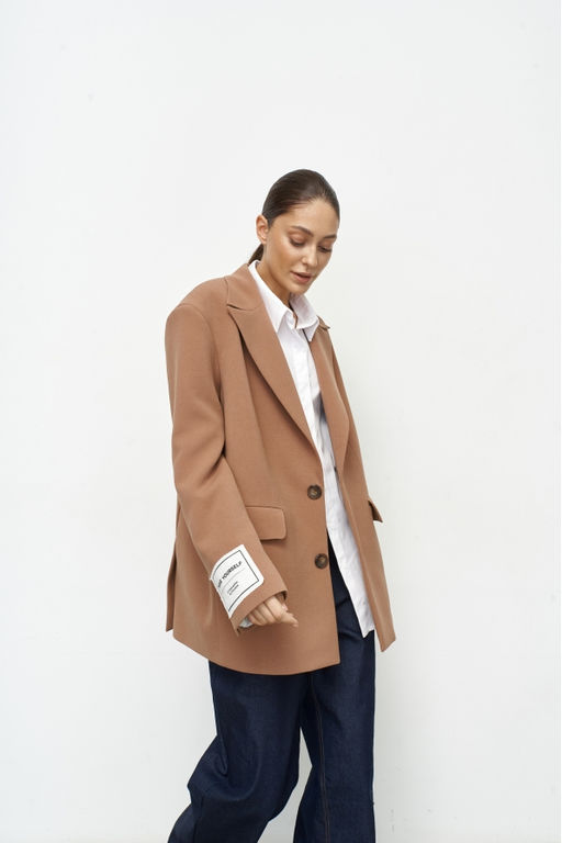 Жакет OVERsized Brown - Erist store фото 5