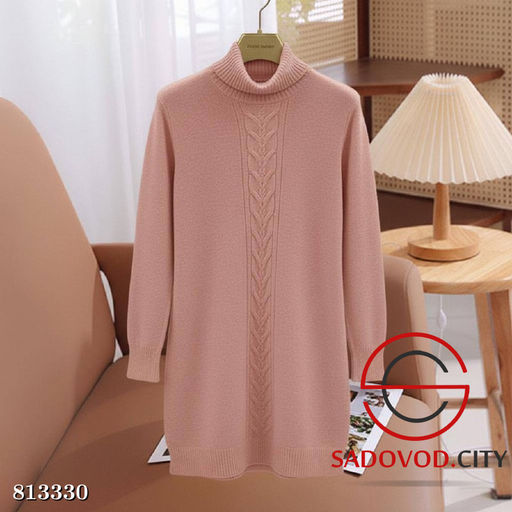 Платье женское однотонное