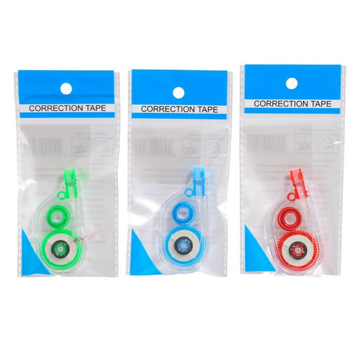 Цена за 4 шт. Корректор-лента 5 м × 5 мм, корпус МИКС