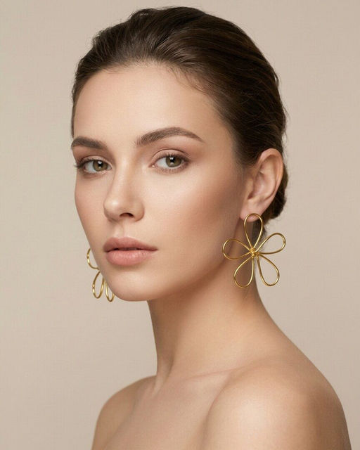 Стильные серьги