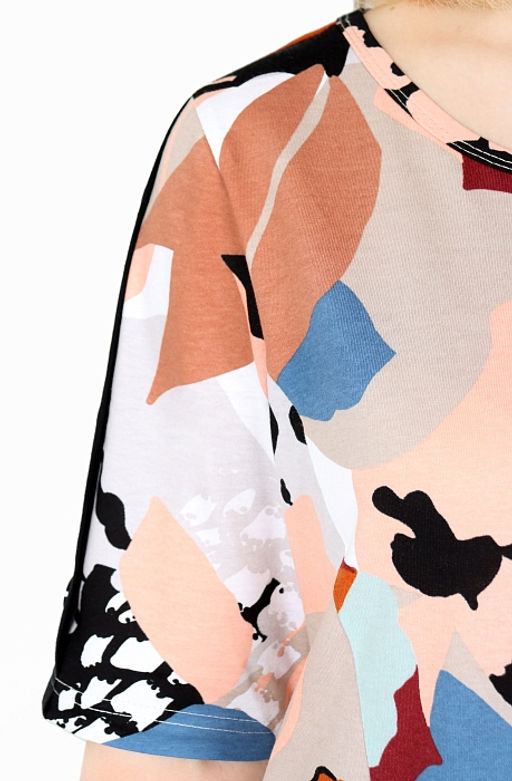 Платье Кассандра Х-483 (46-62) кулирка. Цвет в ассортименте - Лотос фото 5