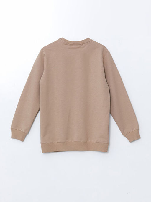 Bisiklet Yaka Bask?l? Erkek ?ocuk Sweatshirt - Waikiki фото 2