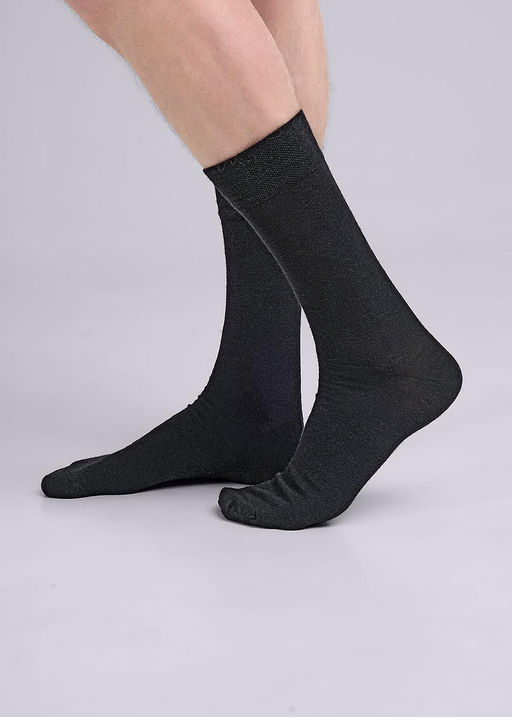 (CLE) Ш103М носки муж. меринос шерсть (ЧЗ)