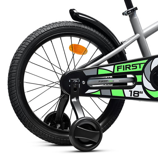 Велосипед 18" Rocket First, цвет серый