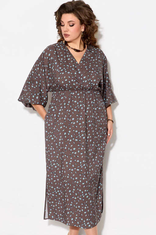 Платье FITA 1193 кофейный
