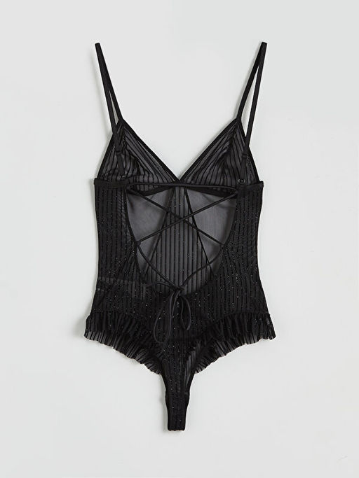 V Yaka Dantelli Babydoll