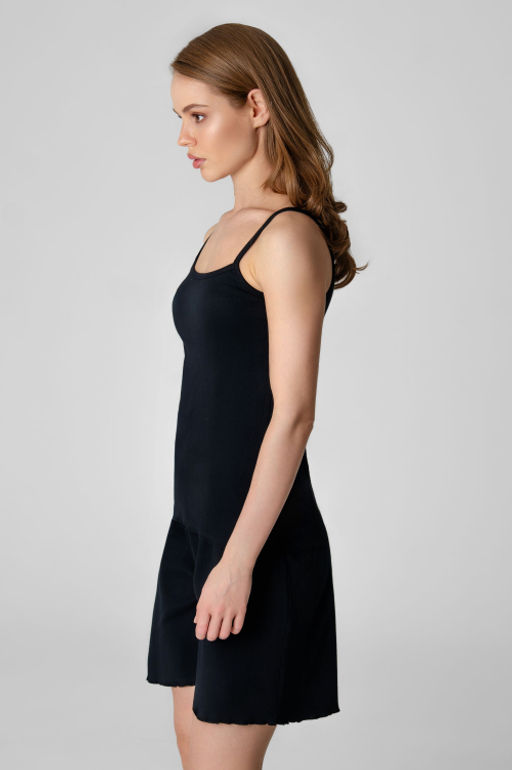 Арт.9177/3 Пижама с шортами 44-50 (4 шт) Цвет:черный - Калинка фото 10