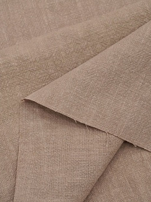 Крапива Рами (Ramie) цв.Молочный шоколад, ш.1.4м, крапива-100%, 240гр/м.кв - Купава фото 5