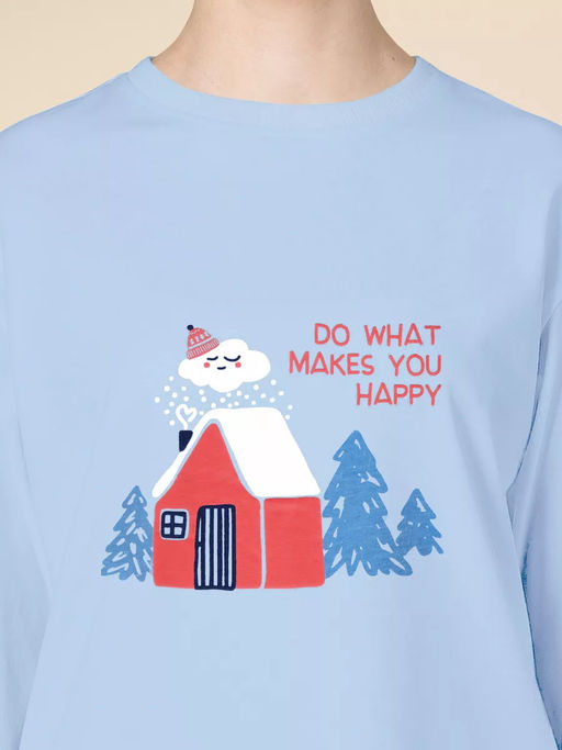 PELICAN, пижама для девочек, Голубой  фото 4