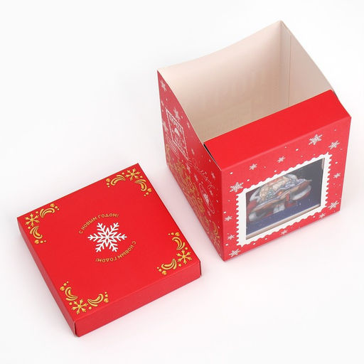 Коробка складная с 3D эффектом Почта, 11 х 11 х 13 см - Дарите счастье фото 12