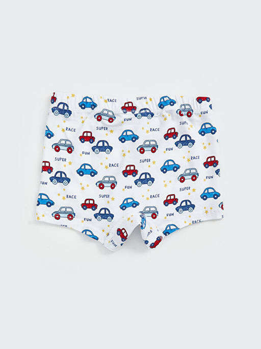 Beli Lastikli Bask?l? Erkek Bebek Boxer - Waikiki фото 2