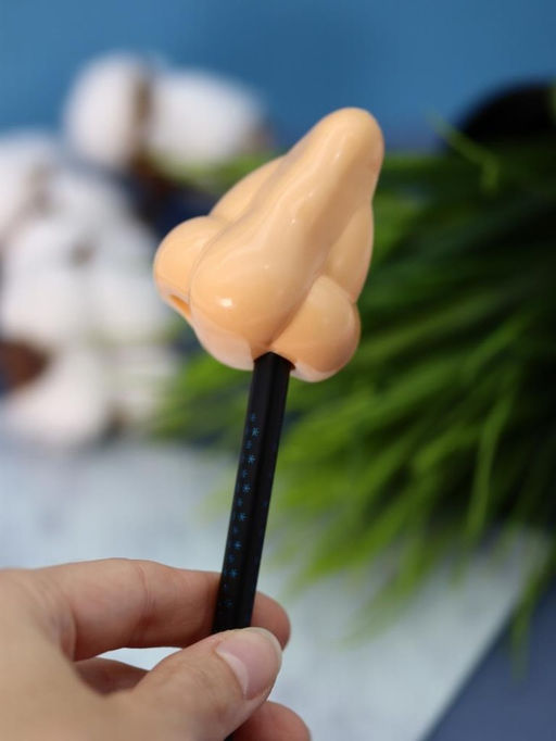 Точилка для карандашей ПО ПЛАНУ. "Nose", orange