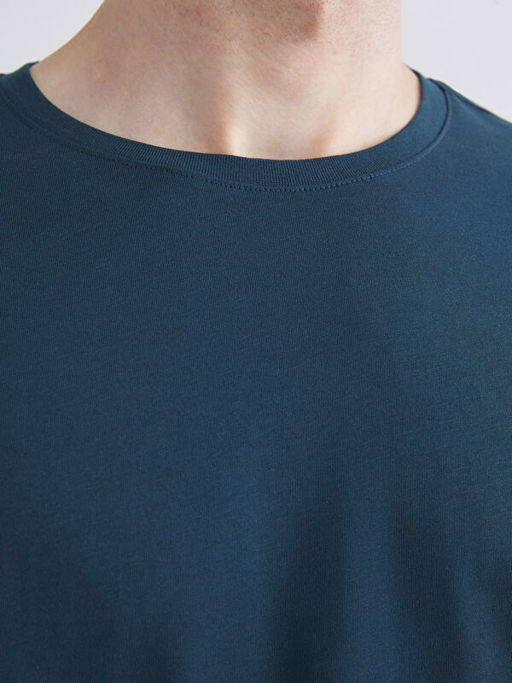 Bisiklet Yaka Uzun Kollu Erkek Ti??rt