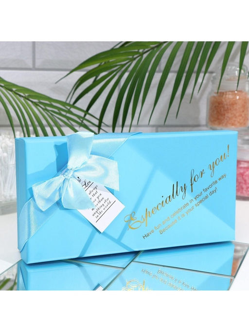 Мыльные розы, красные и синие + золотая роза, набор 12 шт. - SB BEAUTY фото 14