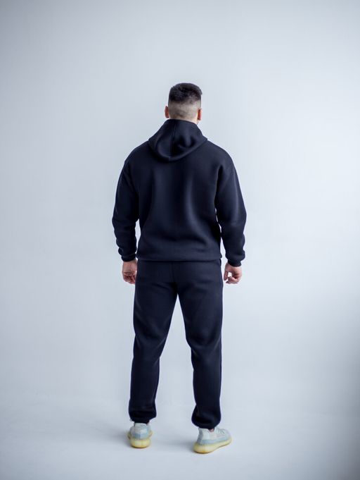 Костюм мужской утепленный ПРЕМИУМ качество, футер 3х нитка С НАЧЕСОМ - Knitka wear фото 4