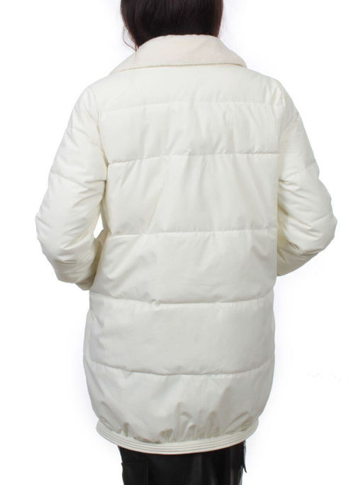 S24-236 MILK Куртка демисезонная женская (100 гр. холлофайбер) - Fashion фото 8