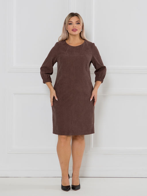 Платье 1437 шоколадный - Novita фото 7