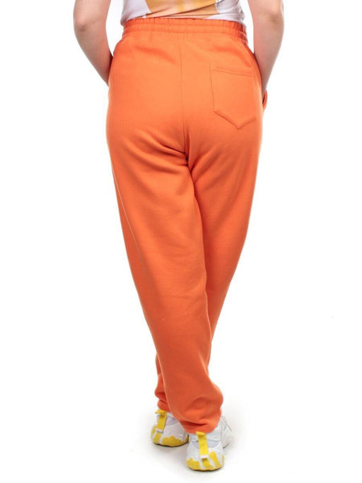 M055 ORANGE Брюки спортивные женские на флисе (100% хлопок) 7986 - Fashion фото 6