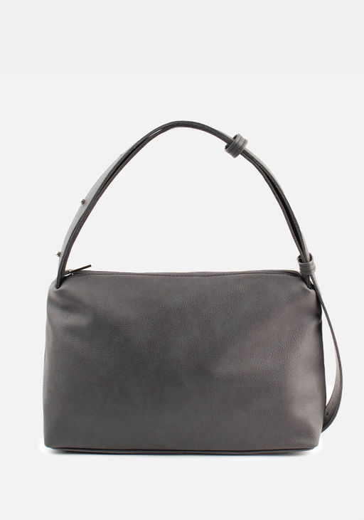 Сумка Модель №1594 | кожзам | гладкий | серый | Р922-9 | 33411