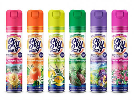 Освежитель воздуха SKY 300 мл а ассорт. БТХ НФ-19224