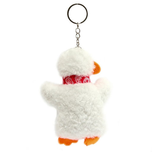 Мягкая игрушка Утка на брелоке, 11 см - Simaland фото 3