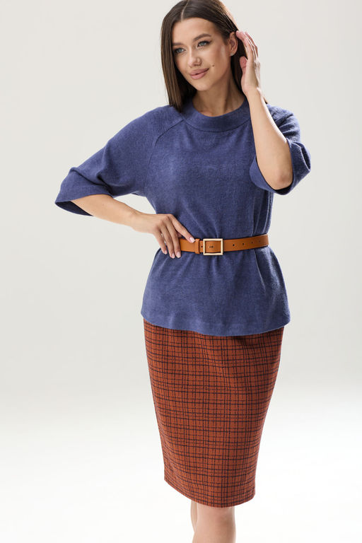 Костюм Lars Style 824 синий/терракотовый