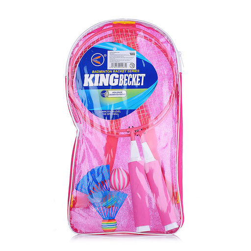 Набор бадминтон, цвет в ассортименте, в сумке
